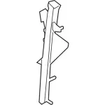 KT1Z6121979A - Body: Shield for Ford: Transit Connect Image