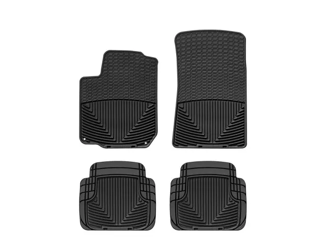 W31W50 - Accessories: Front &amp; Rear Black All Weather Floor Mats for WeatherTech Image