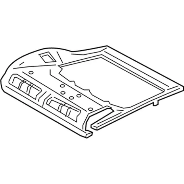 GD9Z9660051C - Body: Adjuster for Lincoln: Continental, Corsair, Navigator Image