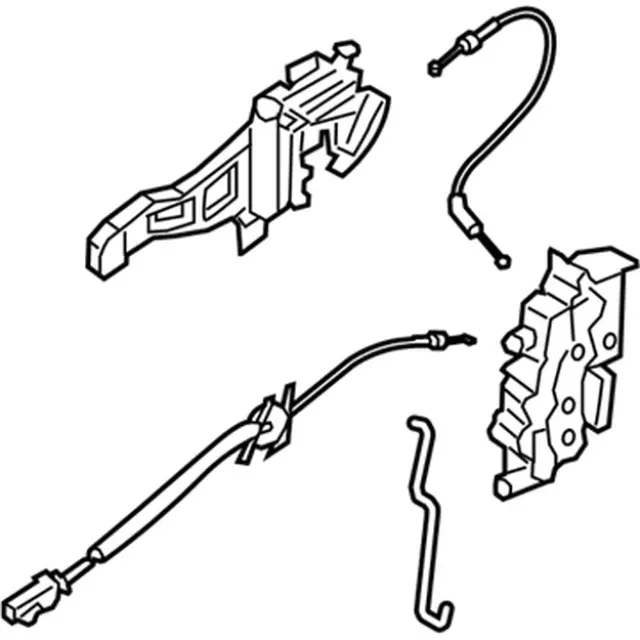 CK4Z61219A65S - : Door Lock Actuator Motor for Ford Image