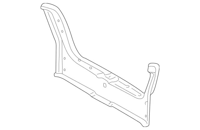 22069000417C45 - Body: Rear Panel Trim for Mercedes-Benz Image