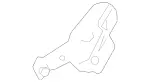 20391801309051 - Body: Inner Cover for Mercedes-Benz Image