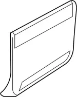 828707S680 - Body: Cladding for Infiniti Image