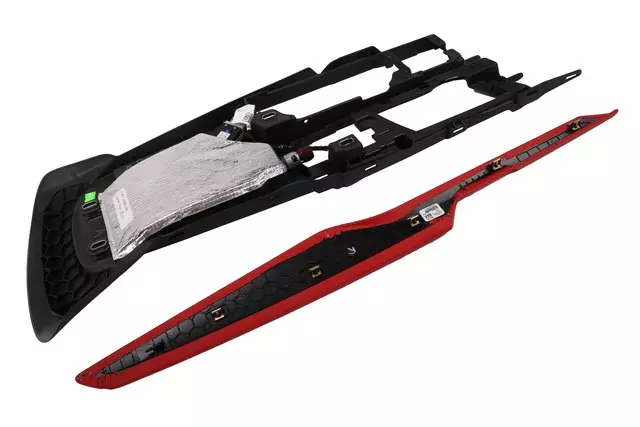 Adrenaline Red Front Floor Lower Console - GM (23146032)