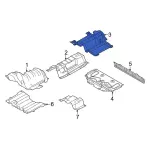 LX6Z78114B06P - : Heat Shield for Ford: Bronco Sport, Escape | Lincoln: Corsair Image