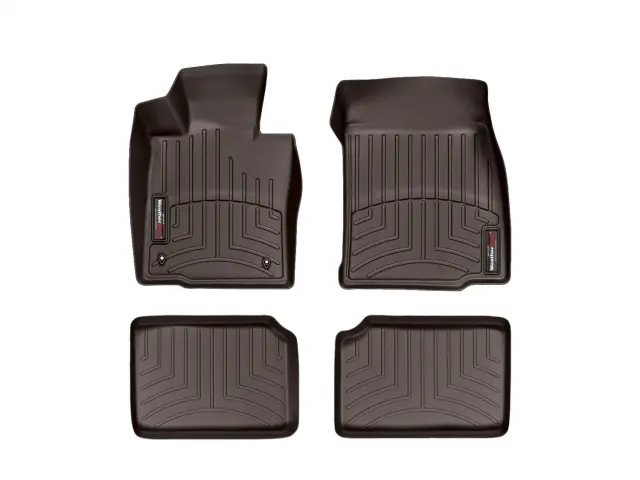 4735512 - Accessories: Front &amp; Rear Cocoa FloorLiner™ DigitalFit® for WeatherTech Image