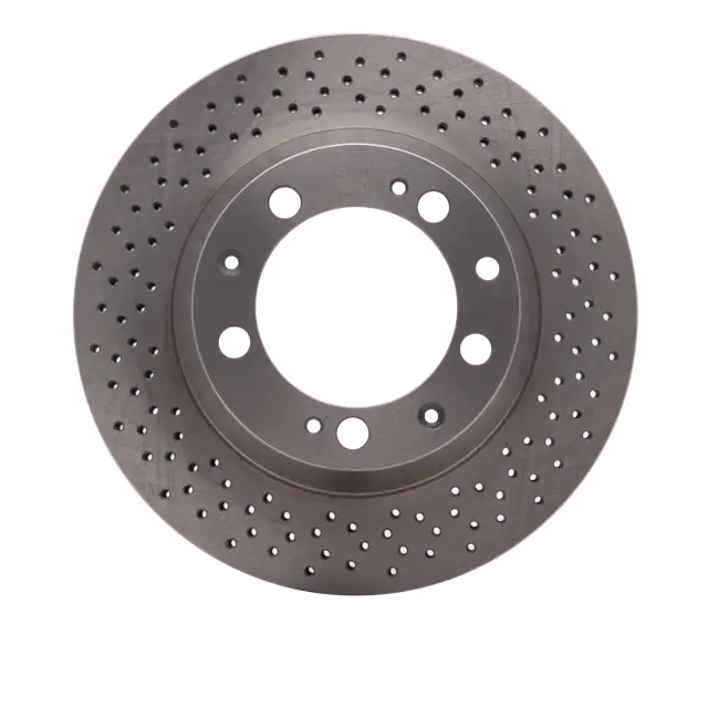 62002027 - Brakes &amp; Brake Parts: Disc Brake Rotor - Drilled for DYNAMIC FRICTION Image