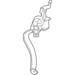 9W7Z54611B69AA - Electrical: Retractor for Ford: Crown Victoria | Mercury: Grand Marquis Image