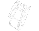 1679200215 - : Padding, Rear Seat Backrest for Mercedes-Benz: GLS450, GLS580, GLS63 AMG, Maybach GLS600 Image