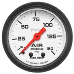 5720 - : GAUGE, AIR PRESS, 2 1/16", 150PSI, MECHANICAL, PHANTOM for AutoMeter Image
