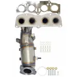 641518 - : Federal / EPA Catalytic Converter - Direct Fit w/ Integrated Manifold for AP Exhaust Image