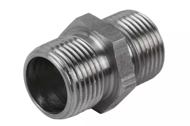 24575062 - : Oil Filter Fitting for Cadillac: DeVille | Chevrolet: Colorado, Impala, Malibu | GMC: Canyon | Hummer: H3T | Oldsmobile: Aurora | Saturn: Vue Image