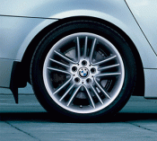 36110301662 - Wheels: Star Spoke 89 - Complete Set for BMW: 525i, 525xi, 530i, 530xi, 550i Image