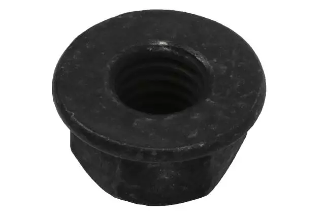 11546365 - : Suspension Shock Absorber Mount Nut for Buick: Enclave, Envision, Regal Sportback, Regal TourX | Cadillac: CT6, LYRIQ, OPTIQ, XT4, XT5, XT6 | Chevrolet: Blazer EV, Bolt EUV, Corvette, Cruze, Equinox, Equinox EV, Malibu, Silverado 2500 HD, Silverado 3500 HD, Spark, Trailblazer, Traverse, Volt | GMC: Acadia, Sierra 2500 HD, Sierra 3500 HD, Terrain Image