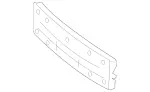 2138850981 - Detachable Parts: License Plate Holder for Mercedes-Benz: E300, E350, E400, E43 AMG, E450, E53 AMG, E63 AMG S Image