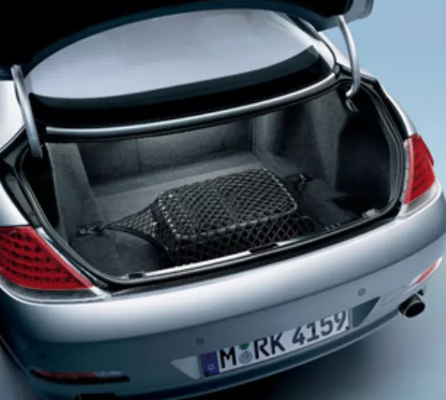 51470142396 - Interior: Luggage Compartment Floor Net for BMW: 325Ci, 328i, 330Ci, 335i, 335is, 640i, 640i Gran Coupe, 640i xDrive, 640i xDrive Gran Coupe, 650i, 650i Gran Coupe, 650i xDrive, 650i xDrive Gran Coupe, 740i, 740i xDrive, 740Li, 740Li xDrive, 750i, 750i xDrive, 750Li, 750Li xDrive, 760i, 760Li, Alpina B6 xDrive Gran Coupe, Alpina B7, M760i xDrive Image