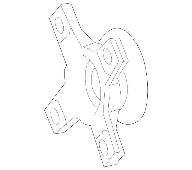 2123500245 - Rear Axle: Joint Flange for Mercedes-Benz: C250, C350, CL550, CLS400, CLS550, E400, E550, GL350, GL450, GL550, GLE300d, GLE400, GLE550e, GLK350, GLS350d, GLS450, GLS550, Maybach S550, ML250, ML350, ML400, ML550, S350, S400, S500, S550, SL400, SL450 Image image