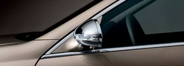 66881241 - Exterior: Chrome Exterior Mirror Surrounds for Mercedes-Benz Image
