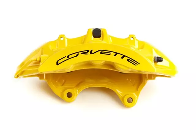 23242500 - : Yellow Front Passenger Side Disc Brake Caliper Assembly for Chevrolet: Corvette Image