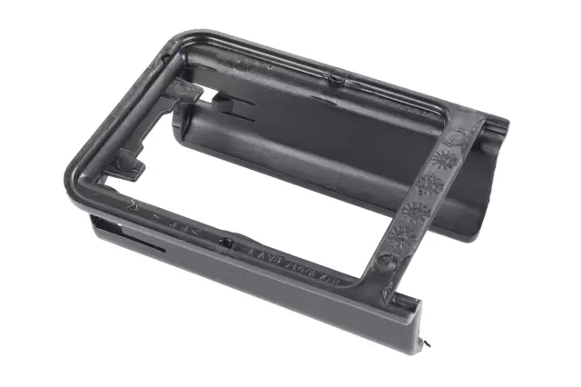 22984736 - : Jet Black Driver Seat Inner Adjuster Rear Finish Cover for Cadillac: Escalade, Escalade ESV | Chevrolet: Silverado 1500, Silverado 1500 LD, Silverado 2500 HD, Silverado 3500 HD, Suburban, Tahoe | GMC: Sierra 1500, Sierra 1500 Limited, Sierra 2500 HD, Sierra 3500 HD, Yukon, Yukon XL Image