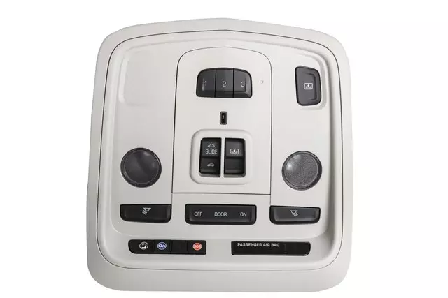 Part# 84011346 Very Light Platinum Roof Console - GM (84011346)