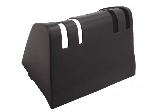 Jet Black Rear Driver Side Seat Riser Finish Cover - GM (23452094)