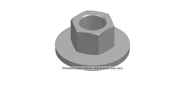 11547103 - : Rear Shock Absorber Lower Bracket Nut for Chevrolet: Corvette Image
