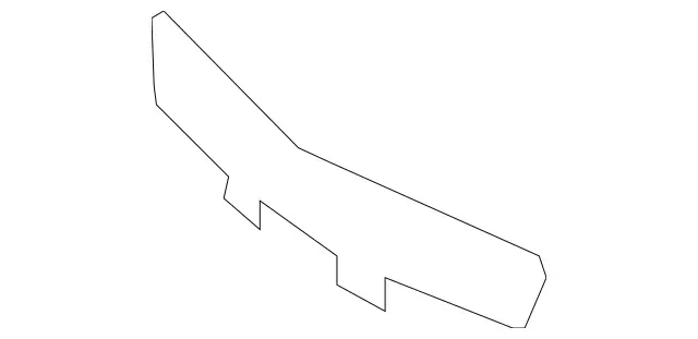 1648850423 - Body: Air Grille for Mercedes-Benz Image