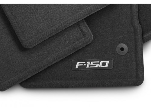 Carpeted Floor Mats, 1st Row, Reg Cab - Ford (CL3Z-1513086-AA)