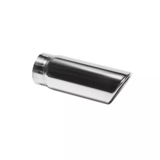 84722777 - : Performance, Exhaust Tip, Dual Wall Angle Cut for Chevrolet: Silverado 1500, Silverado 1500 LTD | GMC: Sierra 1500, Sierra 1500 Limited Image