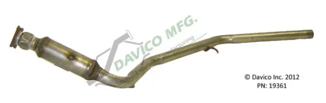 19361 - : Direct Fit Catalytic Converter for DAVICO CONVERTERS Image