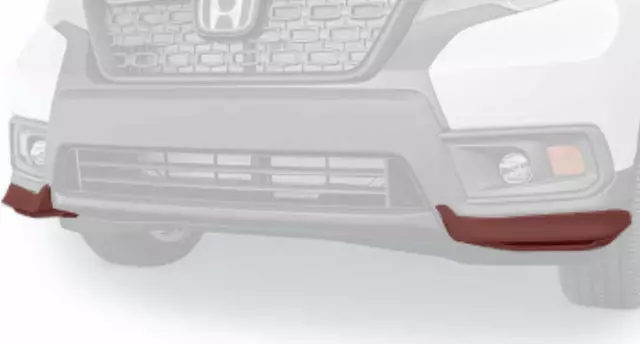 8F01TGS170 - : Front Under-Body Spoilers - Deep Scarlet Pearl for Honda Image