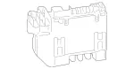 2215402650 - Electrical Equipment and Instruments: Fuse Box for Mercedes-Benz Image
