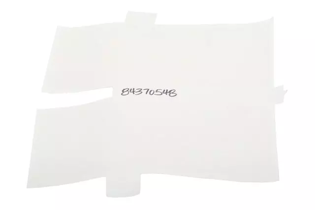 84370548 - : Silver Rear End Spoiler Decal for GM Image