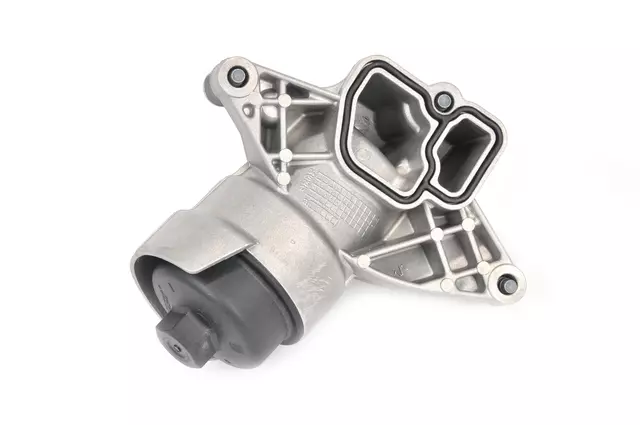 Engine Oil Filter Housing, Cap, and Cap Seal (O-Ring) - GM (55581537)