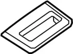 9692567U10 - Body: Pocket for INFINITI: Q45 Image