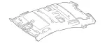 22369057028W19 - : Trim, Roof for Mercedes-Benz Image