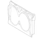 2105052055 - : Fan Shroud for Mercedes-Benz: E420, E430 Image