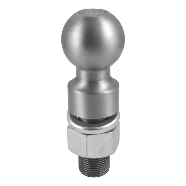 40086 - : 2-5/16" Trailer Ball (1-1/4" x 2-5/8" Shank, 25,000 lbs., Raw Steel) for CURT Image