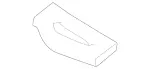 2518311345 - Heating and Ventilation: Duct for Mercedes-Benz: R320, R350, R500 Image
