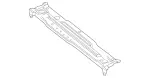 2046200272 - : 2008-2015 Mercedes-Benz - Stiffener for Mercedes-Benz: C250, C300, C350 Image