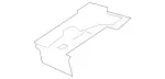 46368006028T92 - : Foot-well Cover for Mercedes-Benz Image