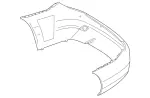 20488089409999 - : Exchange Trim Bumper for Mercedes-Benz Image