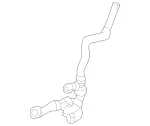 2185011682 - : Coolant Hose for Mercedes-Benz Image