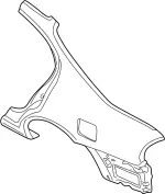 781135Y030 - : Quarter Panel for Infiniti Image