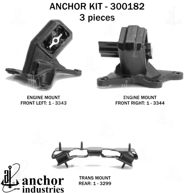 300182 - Engines &amp; Components: Anchor Engine Mount Kit for Anchor Image