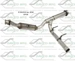 19718 - : Direct Fit Catalytic Converter for DAVICO CONVERTERS Image