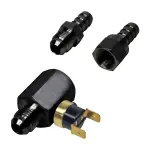 13021 - : 180°F In-Line Remote Cooler Fan Control Thermostat, -6AN for Derale Image