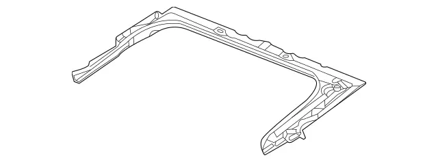 1676206503 - Cowl, Front Panel: Partition for Mercedes-Benz: GLE450, GLE53 AMG, GLS450 Image image