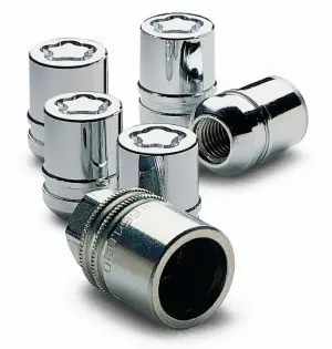 Wheel Locks - Chrome - Alloy